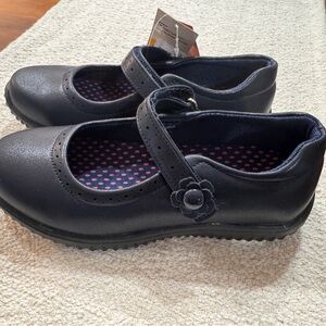 Navy basic uniform shoe little girls size 1
